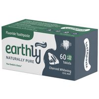 Earthly Toothpaste Tablets - Charcoal Whitening
